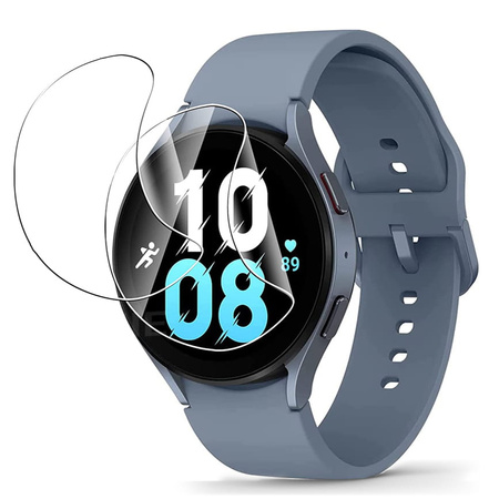 Folia hydrożelowa na ekran Bizon Glass Watch Hydrogel Duo, Galaxy Watch 5 / 6 44mm, 2 sztuki
