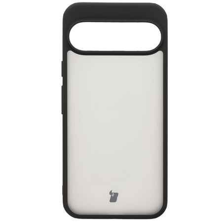 Etui Bizon Case Angelo do Google Pixel 9 Pro XL, przydymione z czarną ramką