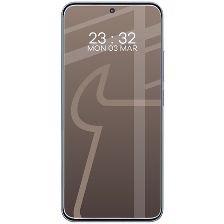 Elastyczne szkło hybrydowe Bizon Glass Mule do iPhone 16 Plus