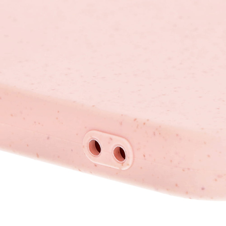 Ekologiczne etui Bizon Bio-Case do iPhone 14 Pro, różowe