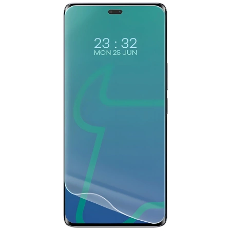 Elastyczne etui + 2x folia na ekran Bizon Case Clear Pack do Honor Magic7 Lite