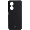 Etui Bizon Case Silicone do Oppo A58 4G, czarne