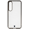 Etui Bizon Case Halo do Galaxy S25, przydymione-czarne