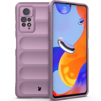 Pancerne etui Bizon Case Tur do Xiaomi Redmi Note 11 Pro / Pro 5G, jasnofioletowe
