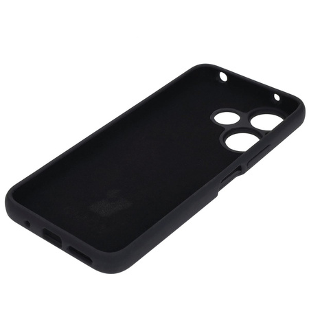 Silikonowe etui Bizon Soft Case do Xiaomi Redmi 13 4G, czarne