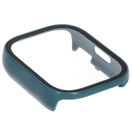 Etui ze szkłem do zegarka Bizon Case+Glass Watch do Xiaomi Redmi Watch 5 Lite, zielone