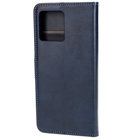Etui z klapką Bizon Case Pocket do Motorola Moto G84 5G, granatowe