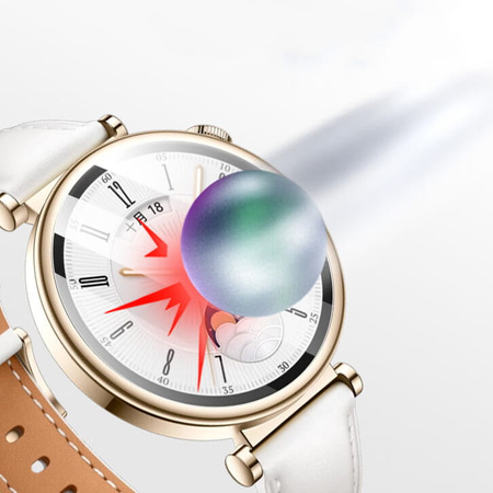 Szkło hartowane Bizon Glass Watch Clear do Huawei Watch GT 4 41 mm