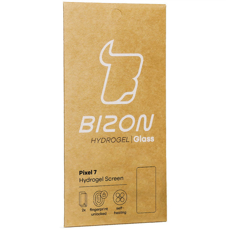 Folia hydrożelowa na ekran Bizon Glass Hydrogel Front Duo do Pixel 7, 2 sztuki
