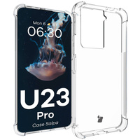 Elastyczne etui Bizon Case Salpa do HTC U23 Pro, przezroczyste