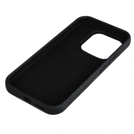 Silikonowe etui Bizon Soft Case do Xiaomi 17, czarne