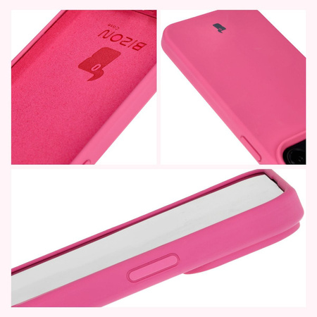 Etui silikonowe Bizon Soft Case do iPhone 14 Pro Max, fuksja