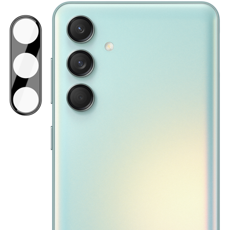 Szkło na aparat Bizon Glass Silk Lens do Galaxy M55 5G, 2 sztuki