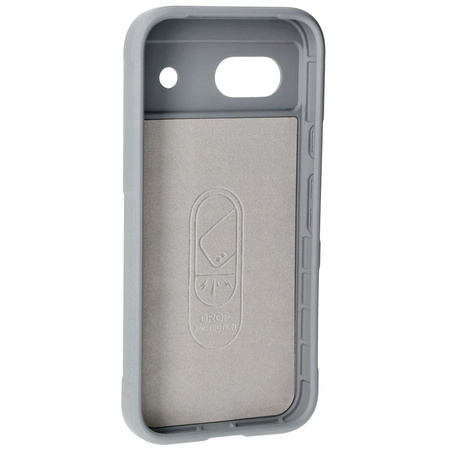 Pancerne etui Bizon Case Tur do Google Pixel 8a, jasnoszare