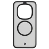 Etui z pierścieniem magnetycznym Bizon Case MatteO do Xiaomi Redmi Note 15 Pro Plus 5G, przydymione-czarne