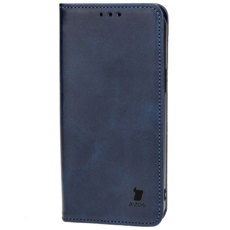 Etui z klapką Bizon Case Pocket Pro do iPhone 13 Pro Max, granatowe