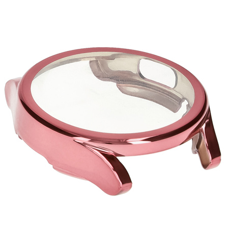 Etui Bizon Case Watch Felipe do Galaxy Watch FE / Watch 4 40 mm, różowe