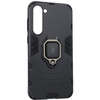 Etui Bizon Case Armor Ring do Samsung Galaxy S23 Plus, czarne