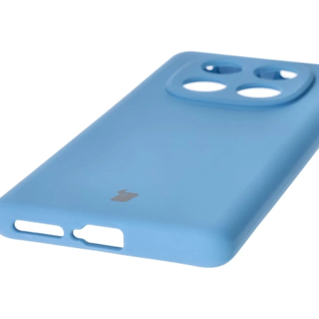 Silikonowe etui Bizon Soft Case do Xiaomi Redmi Note 14 Pro 4G, niebieskie