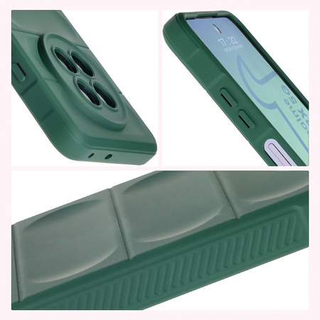 Pancerne etui Bizon Case Tur do Realme 12 / 12x, ciemnozielone