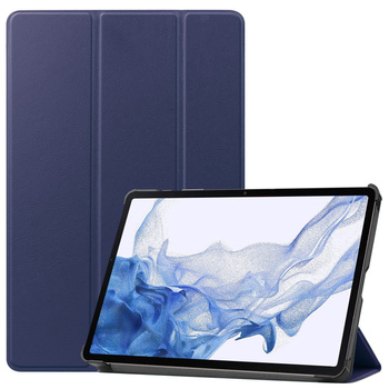 Etui Bizon Case Tab Croc do Samsung Galaxy Tab S9, granatowe