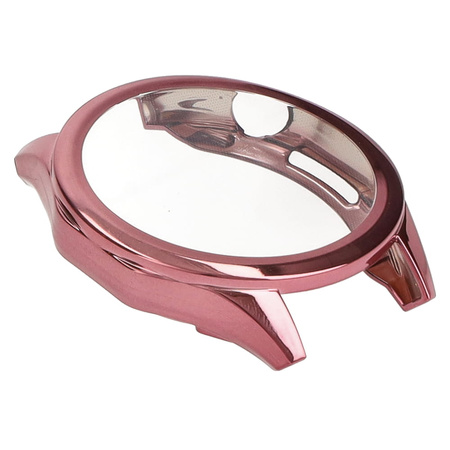 Etui Bizon Case Watch Felipe do Huawei Watch GT 4 46 mm, różowe