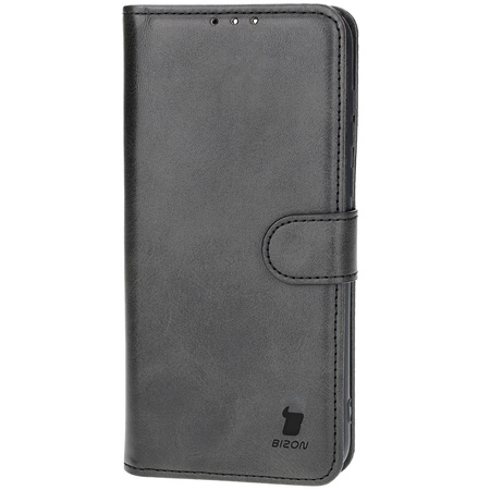 Etui z klapką Bizon Case Pocket do Huawei Pura 70 Ultra, czarne