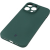Etui Bizon Case Silicone do iPhone 14 Pro Max, ciemnozielone