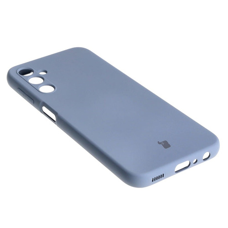 Etui Bizon Case Silicone do Samsung Galaxy A24 4G, szare