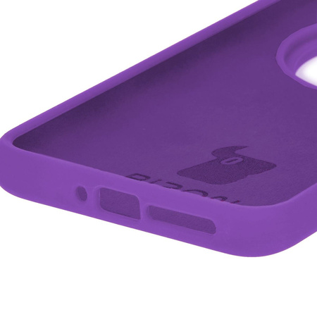 Etui silikonowe Bizon Soft Case do Xiaomi 14 Ultra, fioletowe