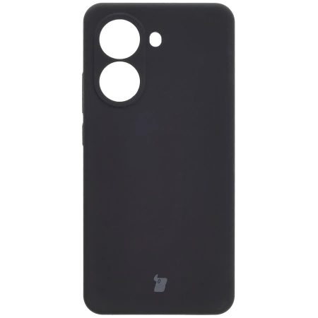 Silikonowe etui Bizon Soft Case do Xiaomi POCO X7 Pro, czarne