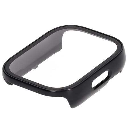 Etui ze szkłem do zegarka Bizon Case Watch Adamo do Xiaomi Redmi Watch 5 Lite, czarne