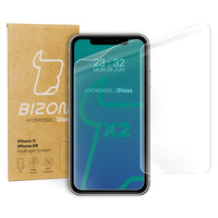 Folia hydrożelowa na ekran Bizon Glass Hydrogel, iPhone 11 / XR, 2 sztuki