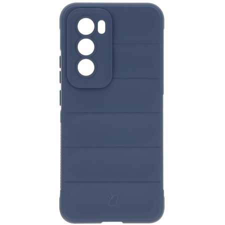 Pancerne etui Bizon Case Tur do Oppo Reno 12 Pro, granatowe