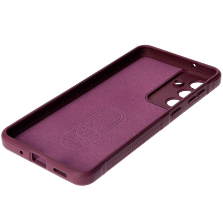 Pancerne etui Bizon Case Tur do Galaxy M55 5G, ciemnofioletowe