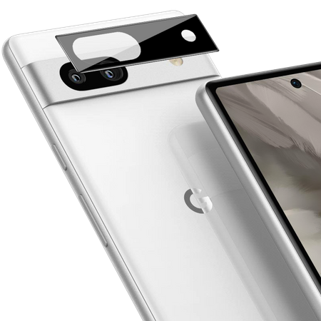 Szkło na aparat Bizon Glass Silk Lens do Pixel 7A, 2 sztuki