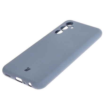 Etui Bizon Case Silicone do Galaxy M34 5G, szare