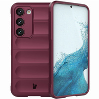 Pancerne etui Bizon Case Tur do Galaxy S23, burgundowe