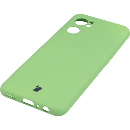 Etui Bizon Case Silicone do Oppo Reno 7 5G, jasnozielone