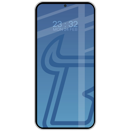 2x Szkło hartowane z ramką + szybka na aparat Bizon Edge 2 Pack do Xiaomi Redmi 14C 4G