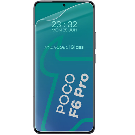 Folia hydrożelowa na ekran Bizon Glass Hydrogel Front Duo do Xiaomi Poco F6 Pro, 2 sztuki