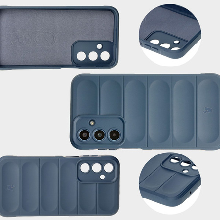 Pancerne etui Bizon Case Tur do Galaxy M35 5G, granatowe