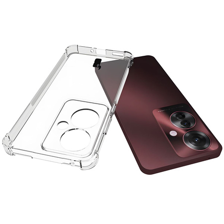 Etui Bizon Case Salpa do Oppo Reno11 F 5G, przezroczyste
