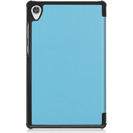 Etui Bizon Case Tab Croc do Lenovo Tab M8 Gen 3, błękitne
