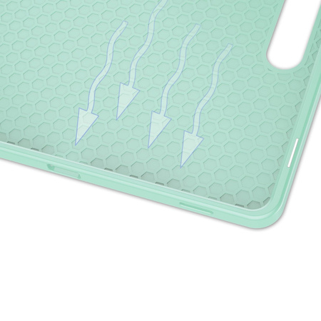 Etui Bizon Case Tab Lizard do Samsung Galaxy Tab S9, miętowe