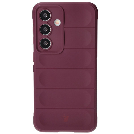 Pancerne etui Bizon Case Tur do Galaxy S24, burgundowe