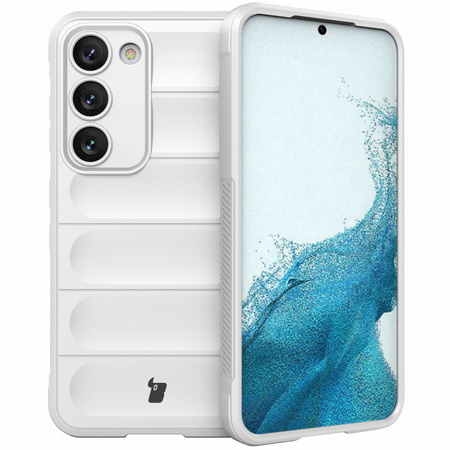 Pancerne etui Bizon Case Tur do Galaxy S23, białe