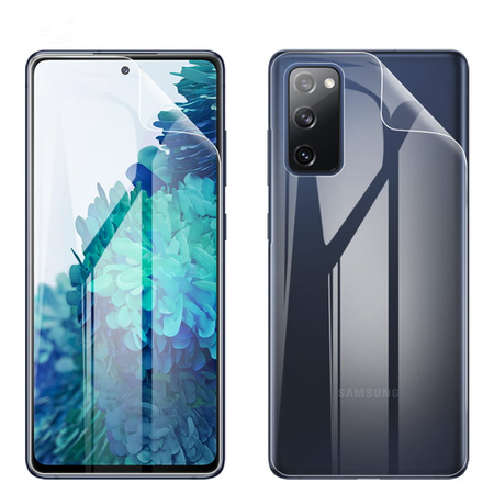 Folia hydrożelowa na tył i przód Bizon Glass Hydrogel, Galaxy S20 FE
