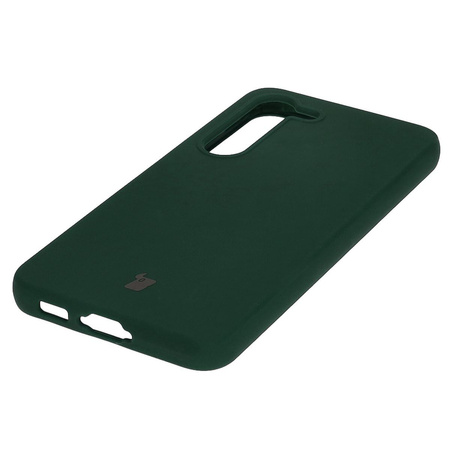 Etui silikonowe Bizon Soft Case do Galaxy S23, ciemnozielone
