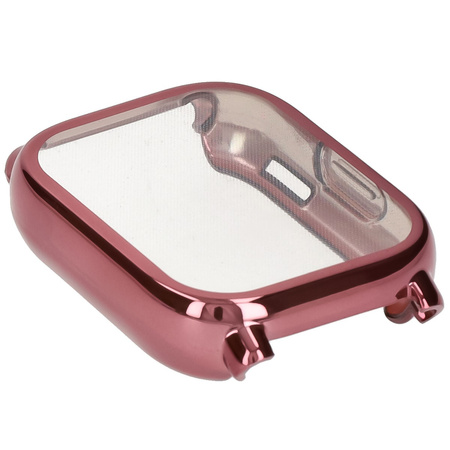 Etui Bizon Case Watch Felipe do Xiaomi Redmi Watch 5 Lite, różowe